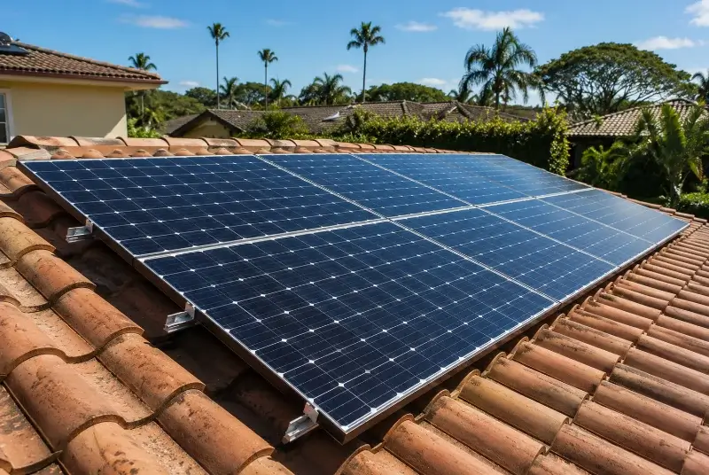 Installation de panneaux solaires à Retjons